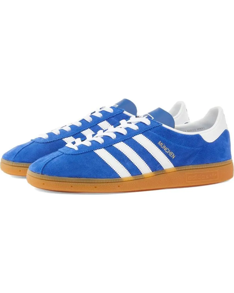 ZAPATILLAS DEPORTE ADIDAS  DE HOMBRE MUNCHEN FV1190 WHITE GUM  48  ROYAL BLUE