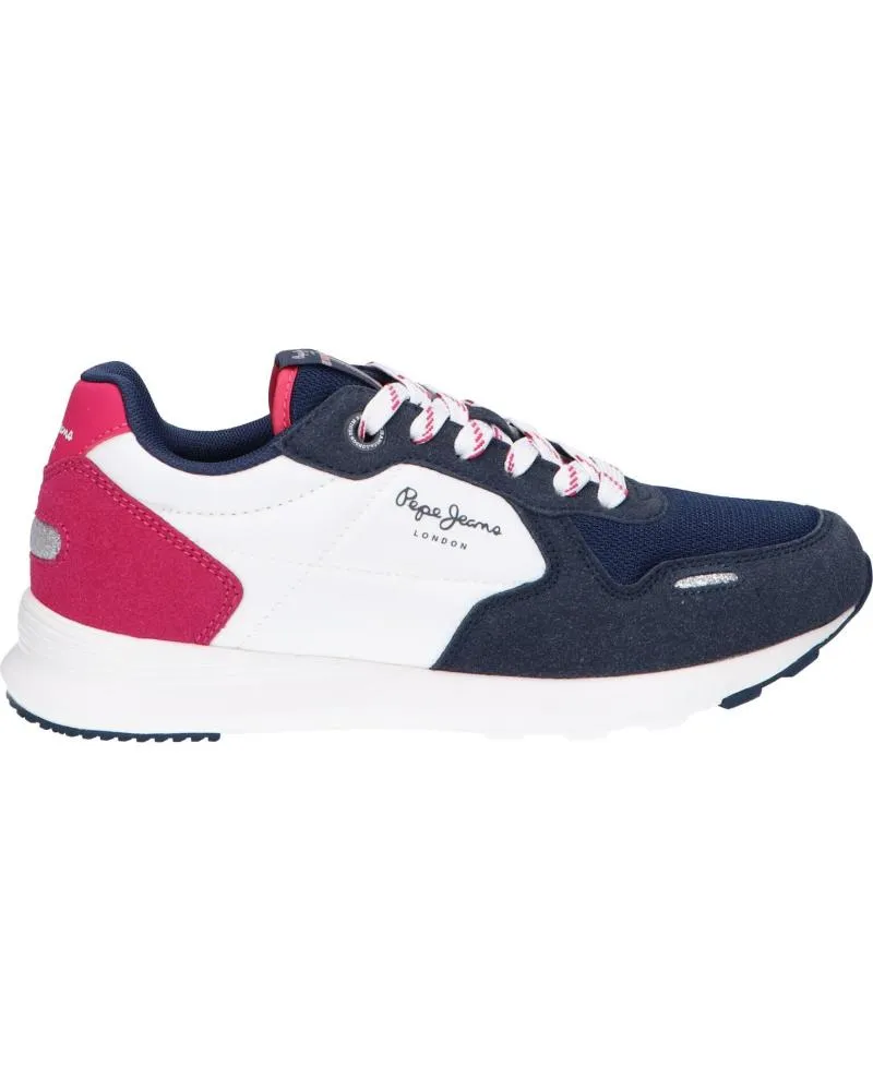 Zapatillas deporte de Mujer y Niña y Niño PEPE JEANS PGS30517 YORK BASIC 595 NAVY