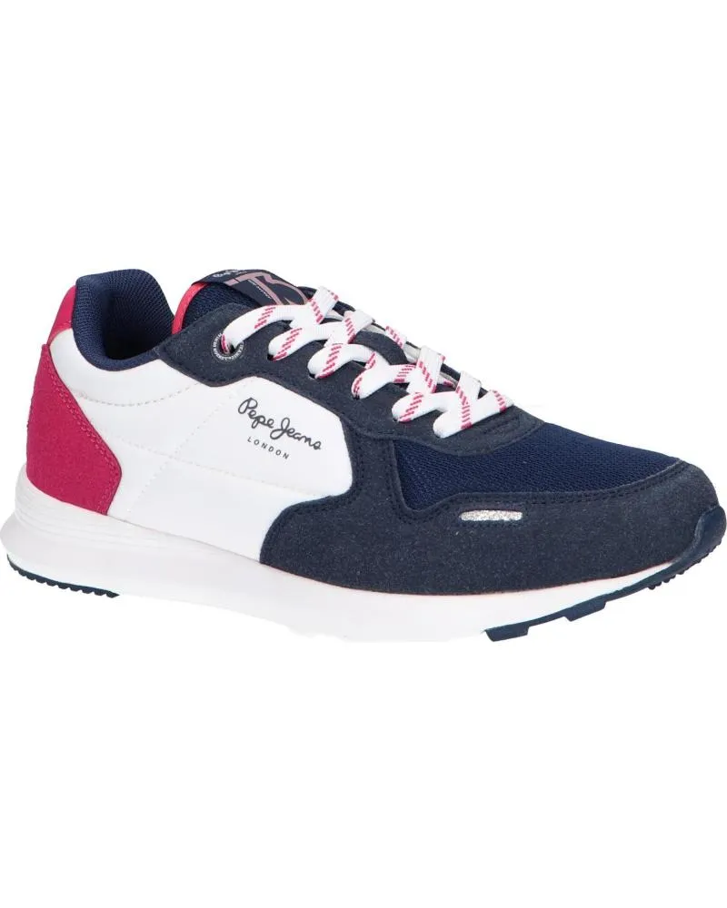 Zapatillas deporte de Mujer y Niña y Niño PEPE JEANS PGS30517 YORK BASIC 595 NAVY
