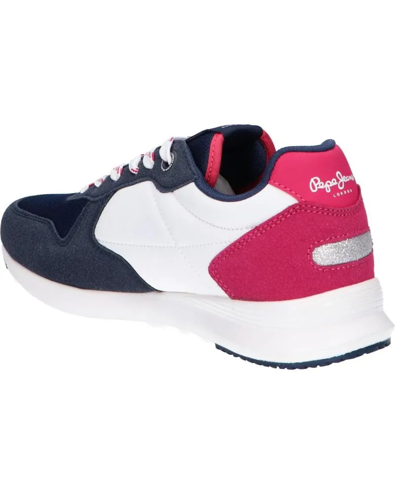 Zapatillas deporte de Mujer y Niña y Niño PEPE JEANS PGS30517 YORK BASIC 595 NAVY