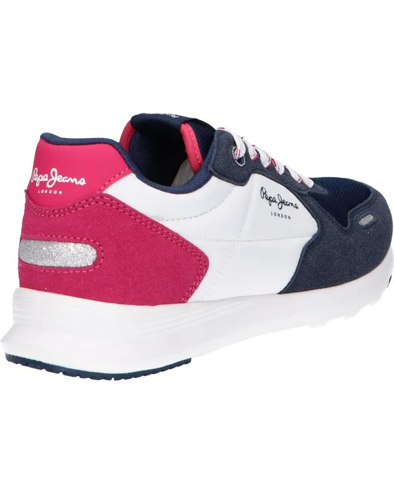 Zapatillas deporte de Mujer y Niña y Niño PEPE JEANS PGS30517 YORK BASIC 595 NAVY
