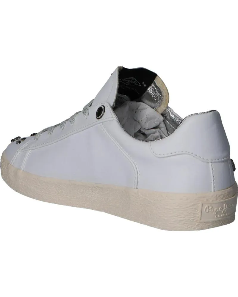 Zapatillas deporte de Niña PEPE JEANS PGS30411 PORTOBELLO 800 WHITE