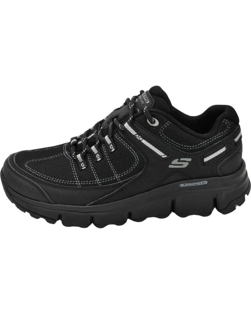 ZAPATILLAS DEPORTE SKECHERS  DE MUJER  DEPORTIVOS DE CORDONES PARA MUJER 180145  SUMM  BBK