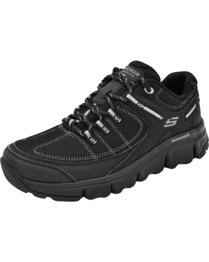 ZAPATILLAS DEPORTE SKECHERS  DE MUJER  DEPORTIVOS DE CORDONES PARA MUJER 180145  SUMM  BBK