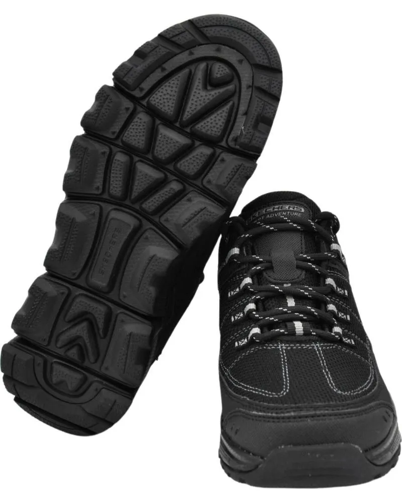 ZAPATILLAS DEPORTE SKECHERS  DE MUJER  DEPORTIVOS DE CORDONES PARA MUJER 180145  SUMM  BBK