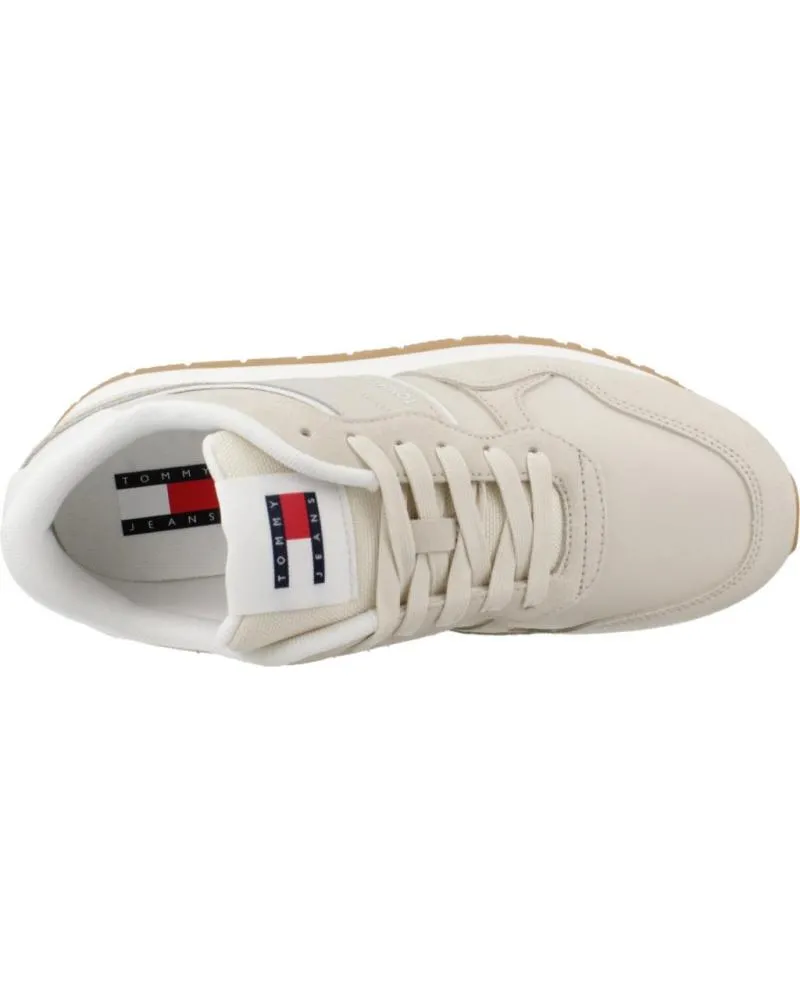Zapatillas deporte TOMMY JEANS  de Mujer ZAPATILLAS MUJER MODELO TJW EVA RETRO RUNNER COLOR BEIS  ACG