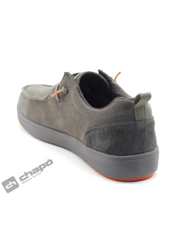 Zapatillas Deportiva Taupe Pitas Aral