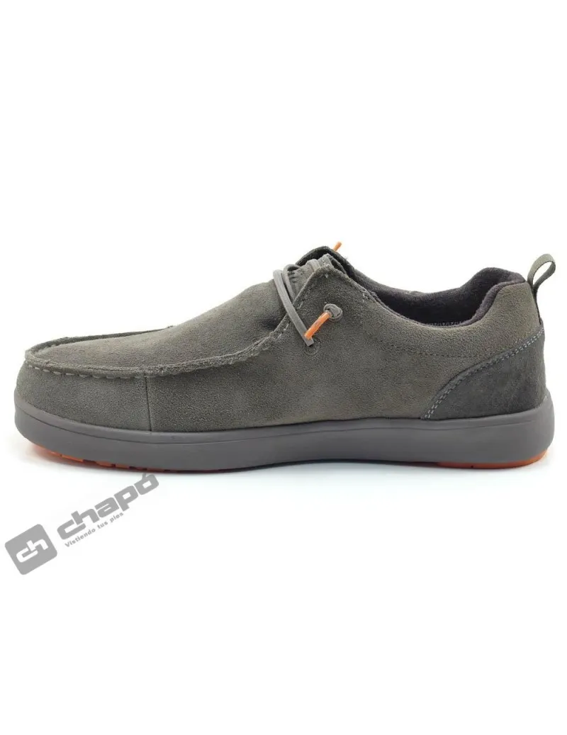 Zapatillas Deportiva Taupe Pitas Aral
