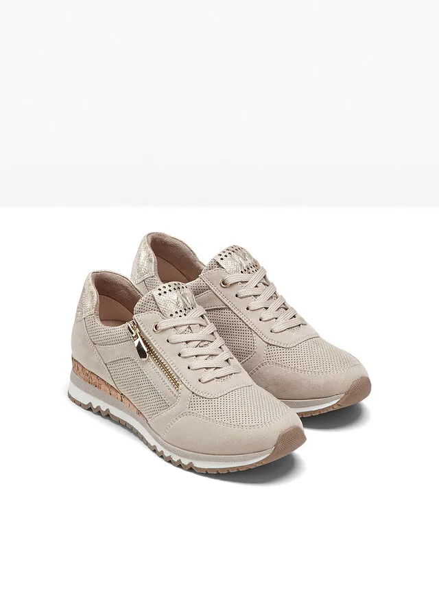 Zapatillas deportivas Marco Tozzi Beige