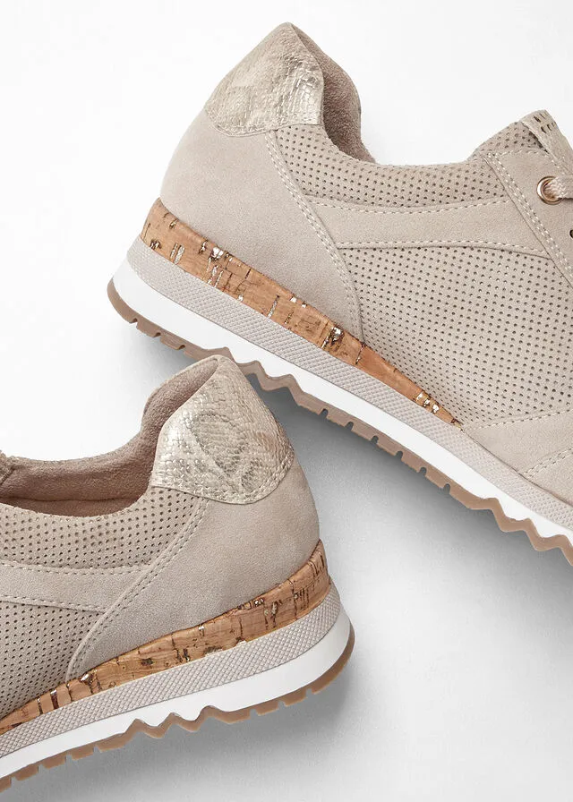 Zapatillas deportivas Marco Tozzi Beige