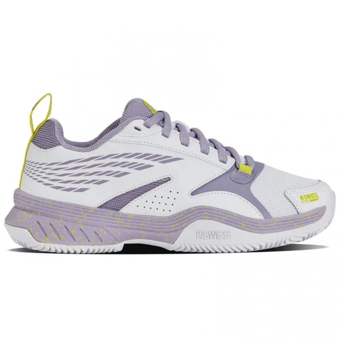 Zapatillas Kswiss Speedex Padel Blanco Lila Mujer | Kswiss