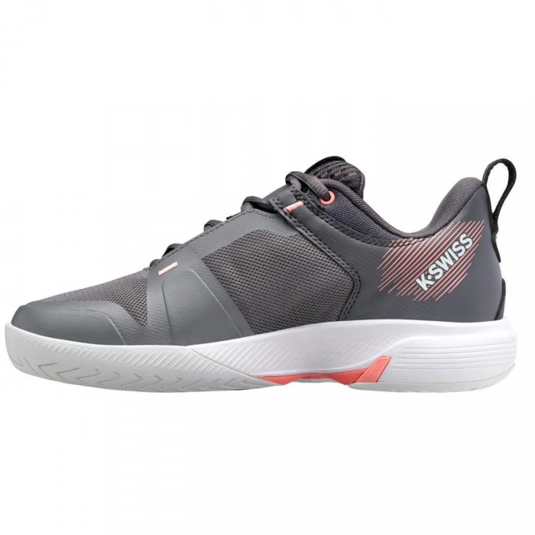 Zapatillas Kswiss Ultrashot Team Gris Rosa Mujer | Kswiss