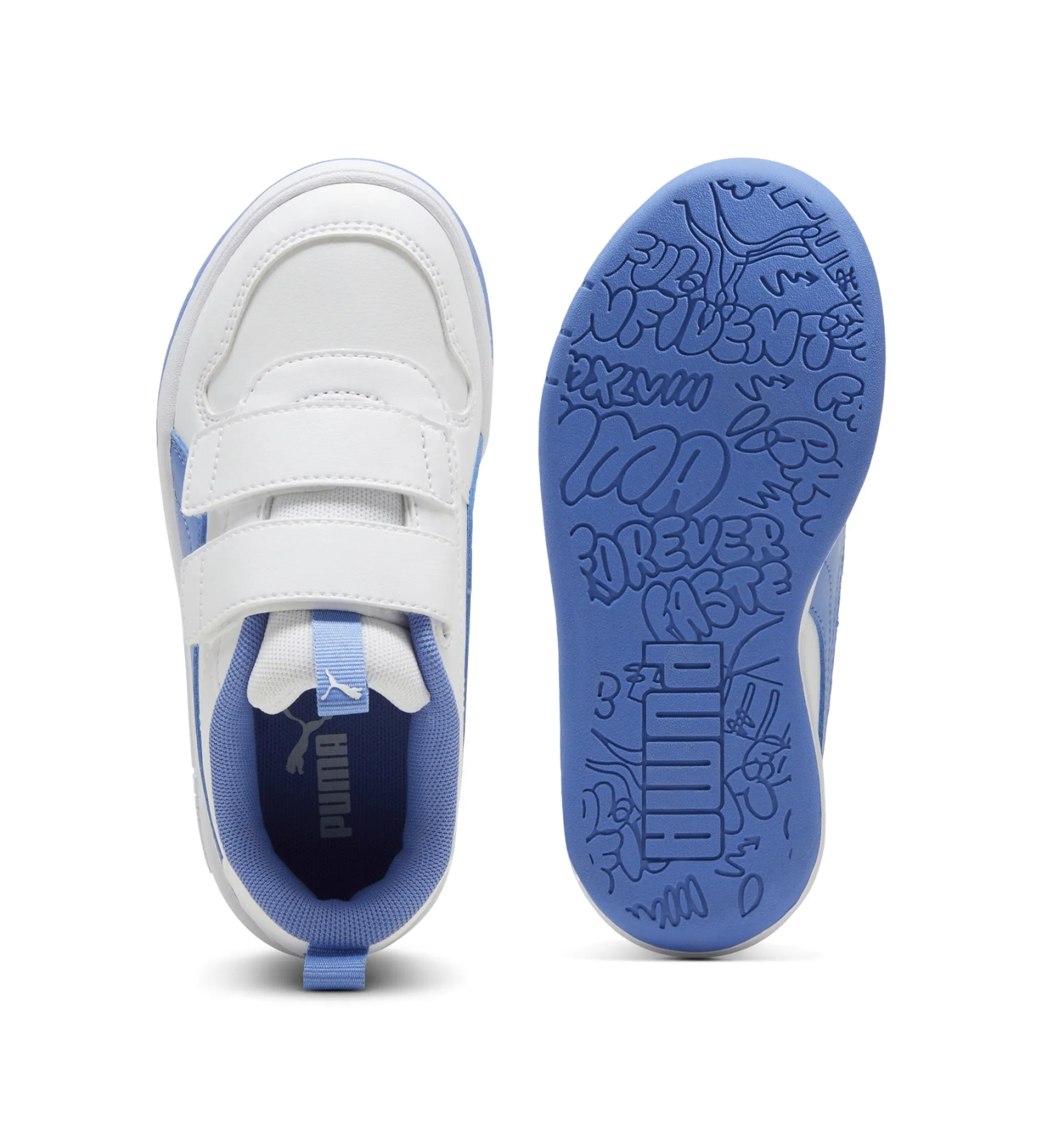 Zapatillas Multiflex blanco, azul
