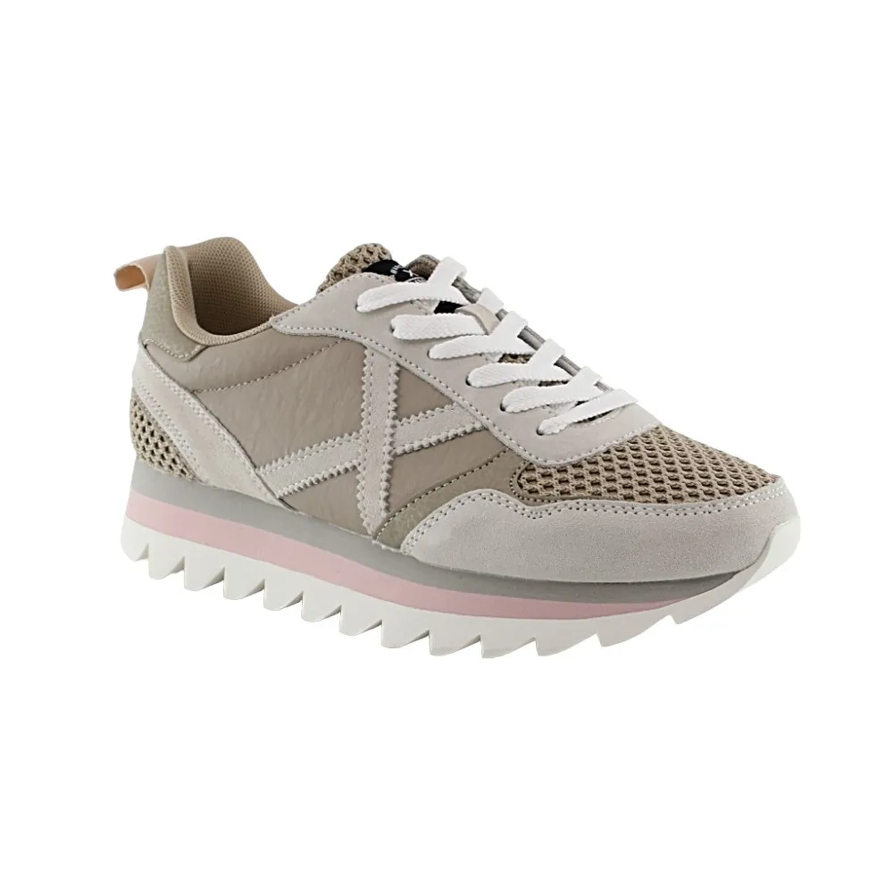 ZAPATILLAS MUNICH RIPPLE BEIGEORO