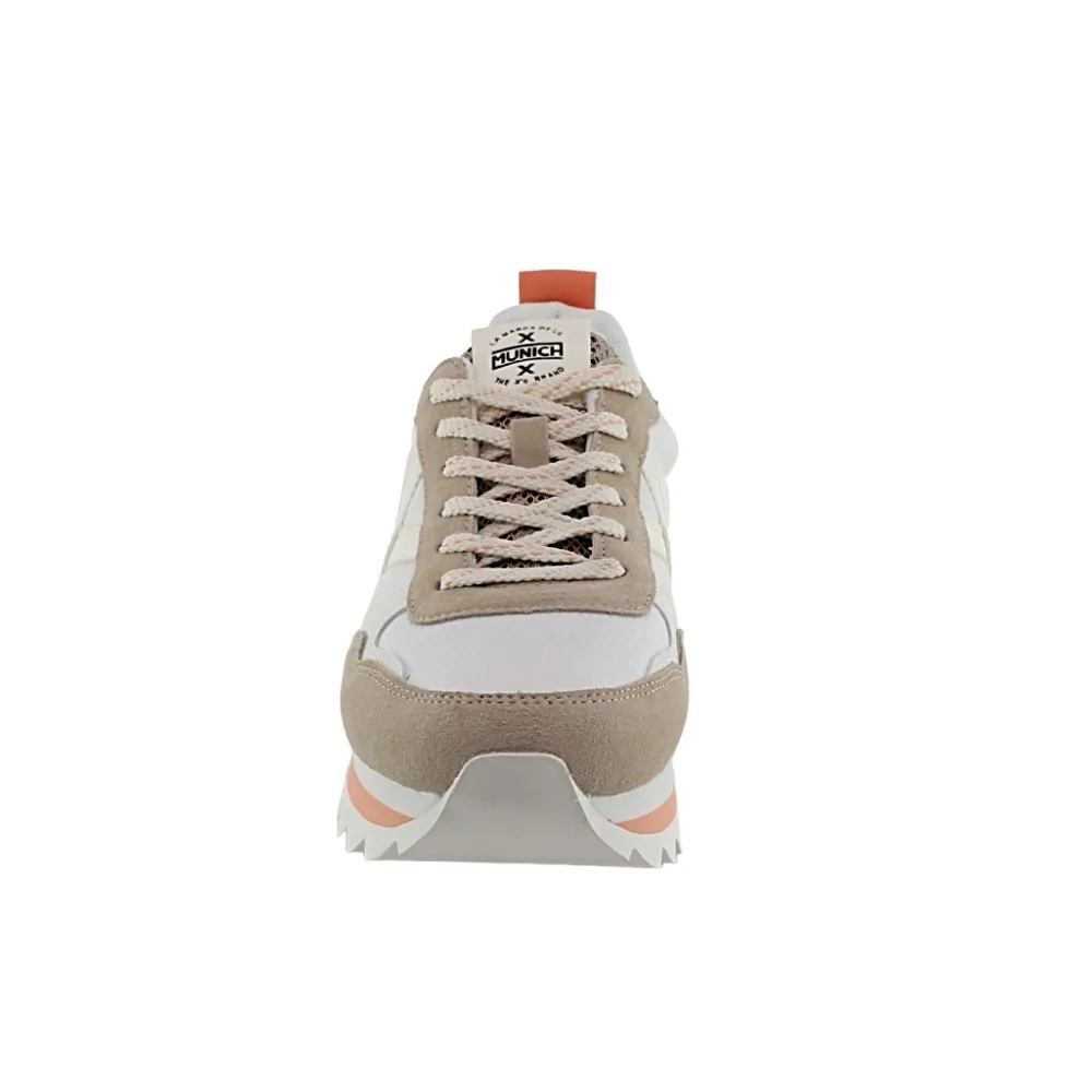 ZAPATILLAS MUNICH RIPPLE BLANCOBEIGE