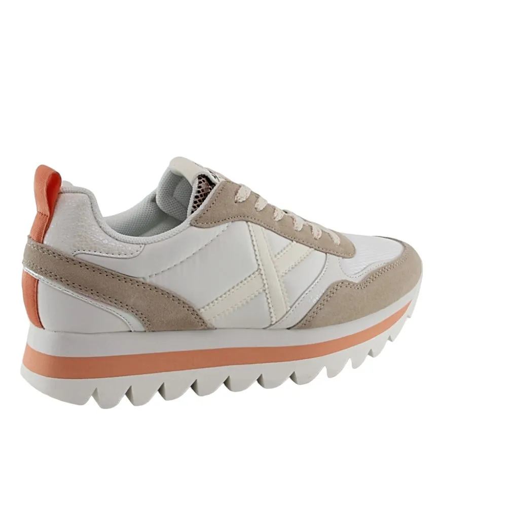 ZAPATILLAS MUNICH RIPPLE BLANCOBEIGE