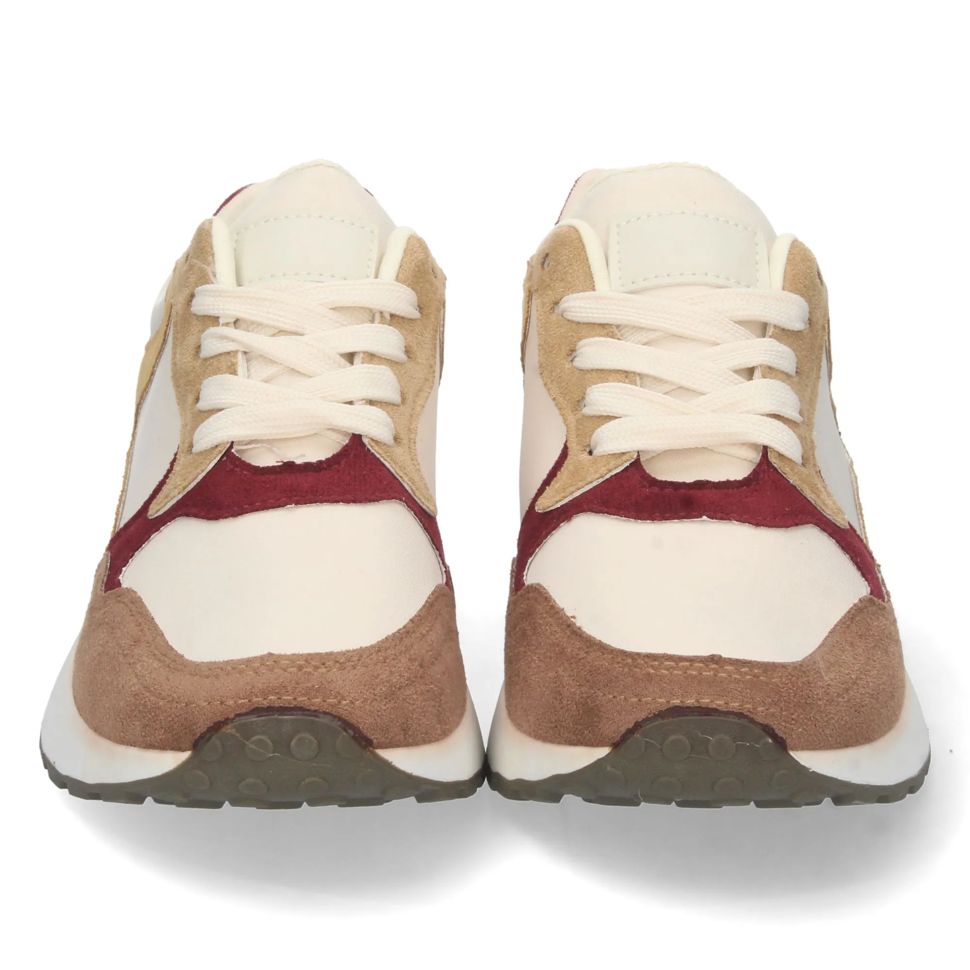 zapatillas planas para mujer cierre cordones multicolor