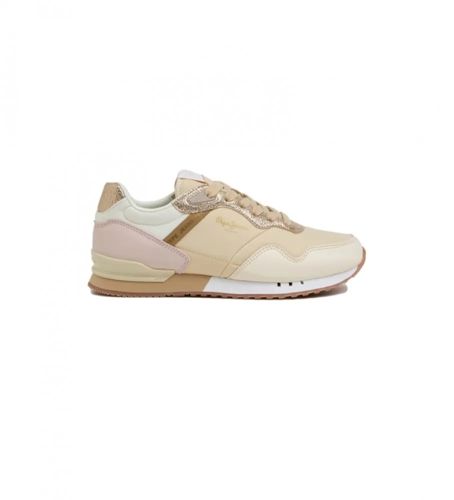 Zapatillas Running London Albal beige
