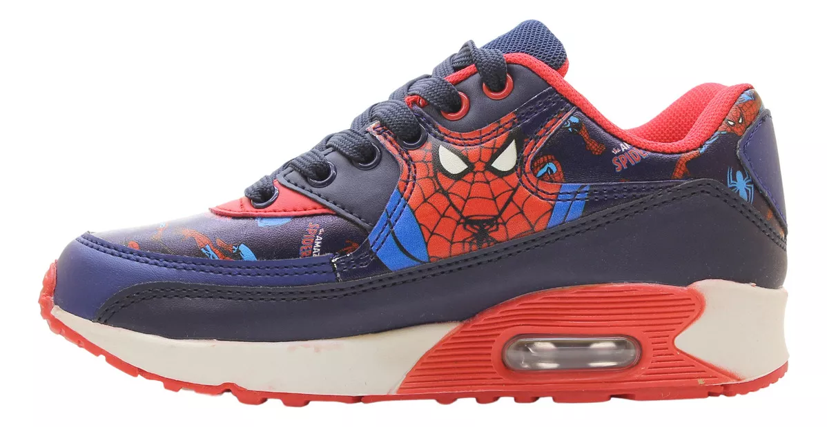 Zapatillas Urbanas Deportivas Niños Spider Araña 6255 Carg