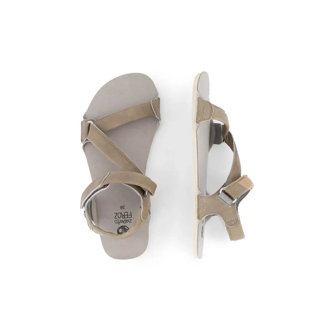 Zapato Feroz Oliva Piel