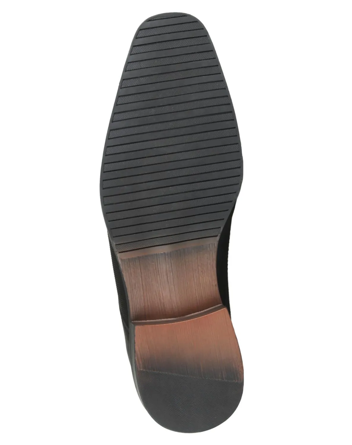 Zapato Hombre Oxford Vestir Negro Piel Lugo Conti 04702600