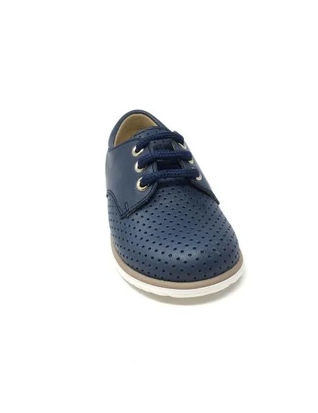 zapato napa azul