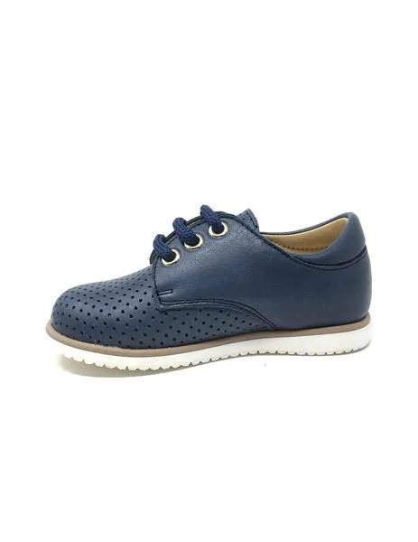 zapato napa azul