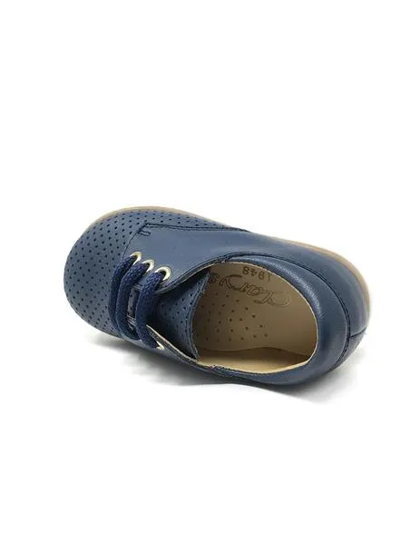 zapato napa azul
