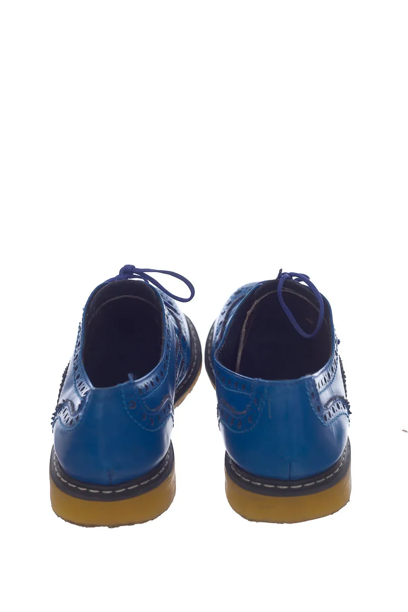 ZAPATOS COLOR AZUL  BENDITA SEAS