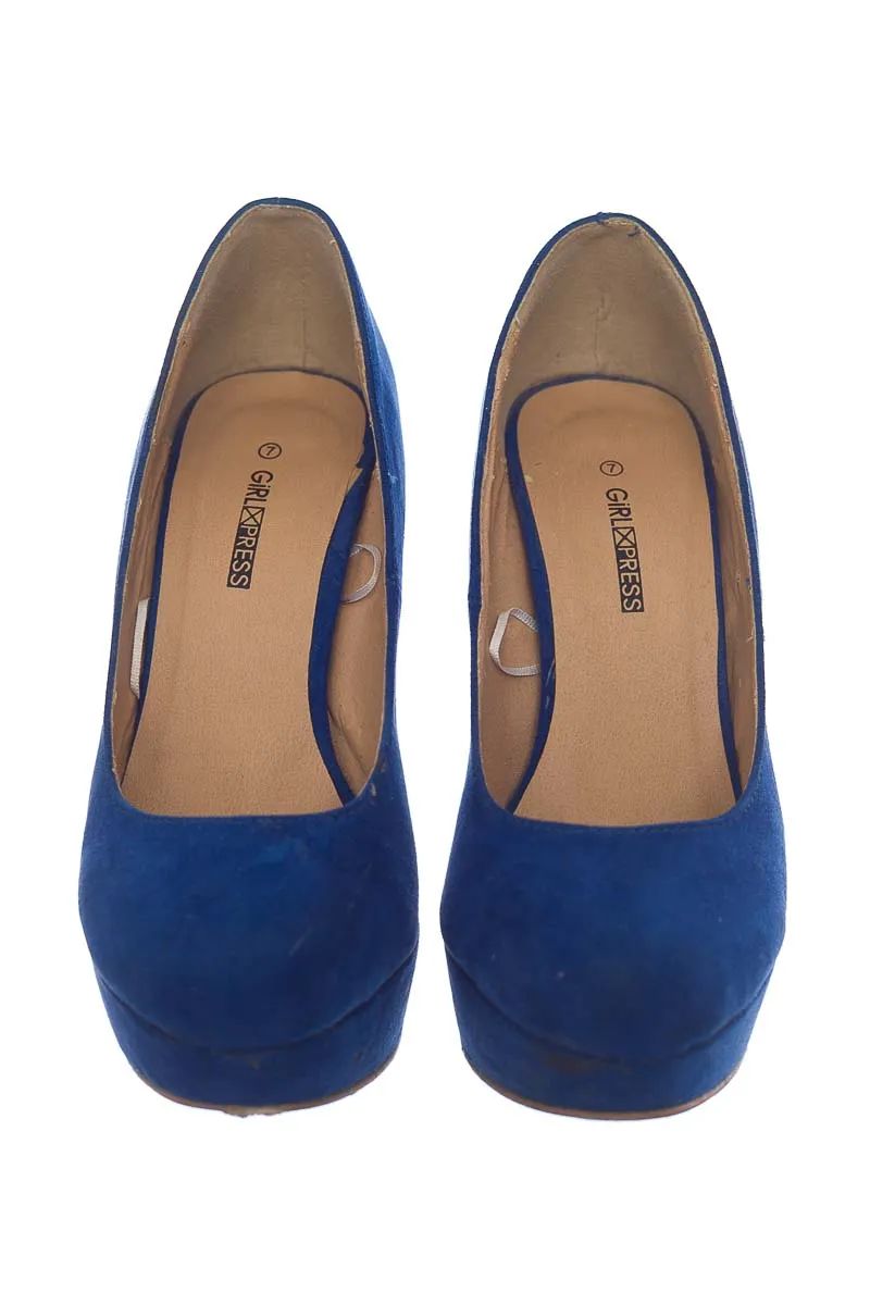 ZAPATOS COLOR AZUL  GIRL PRESS