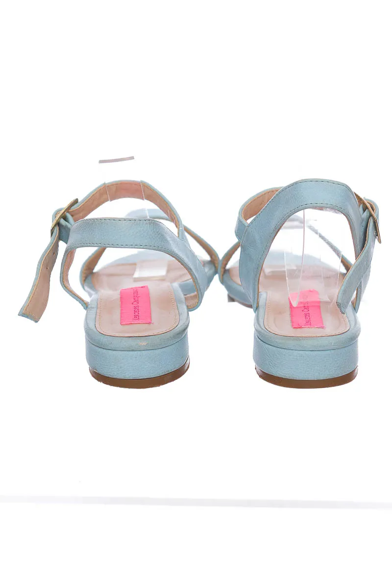 ZAPATOS COLOR AZUL  MERCEDES CAMPUZANO