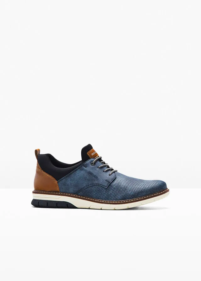 ZAPATOS CON CORDONES AZULCOñAC