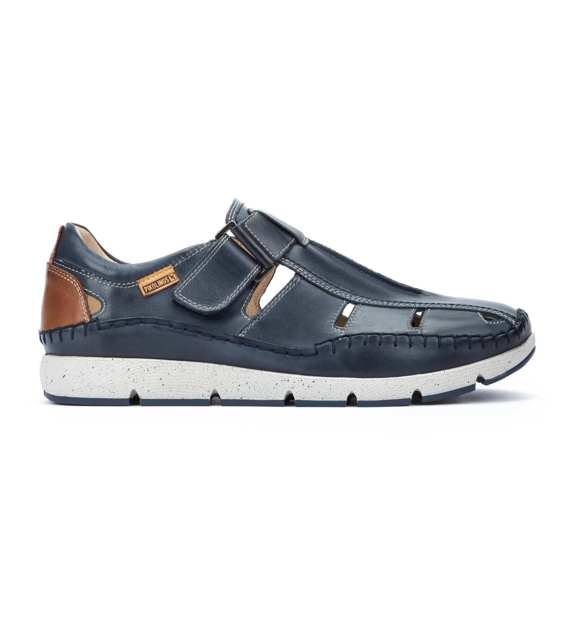 Zapatos de piel Fuencarral  azul