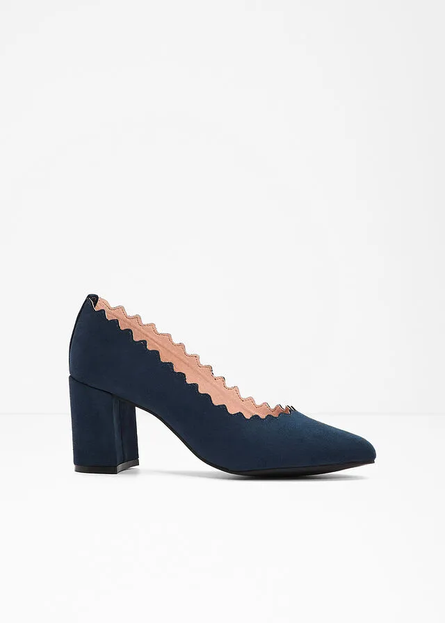Zapatos de tacón Azul oscuro