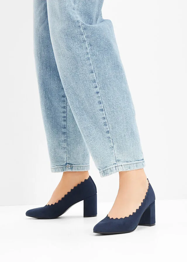 Zapatos de tacón Azul oscuro