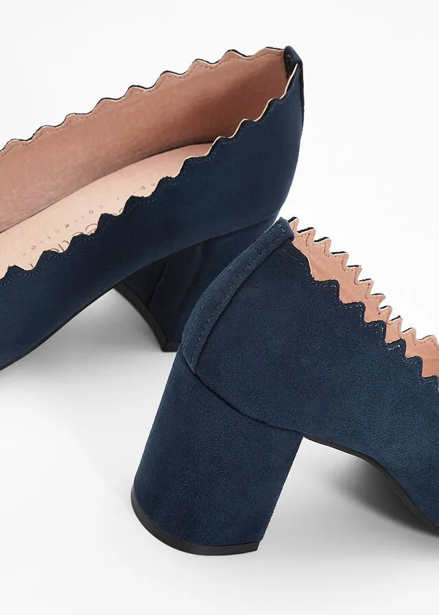 Zapatos de tacón Azul oscuro