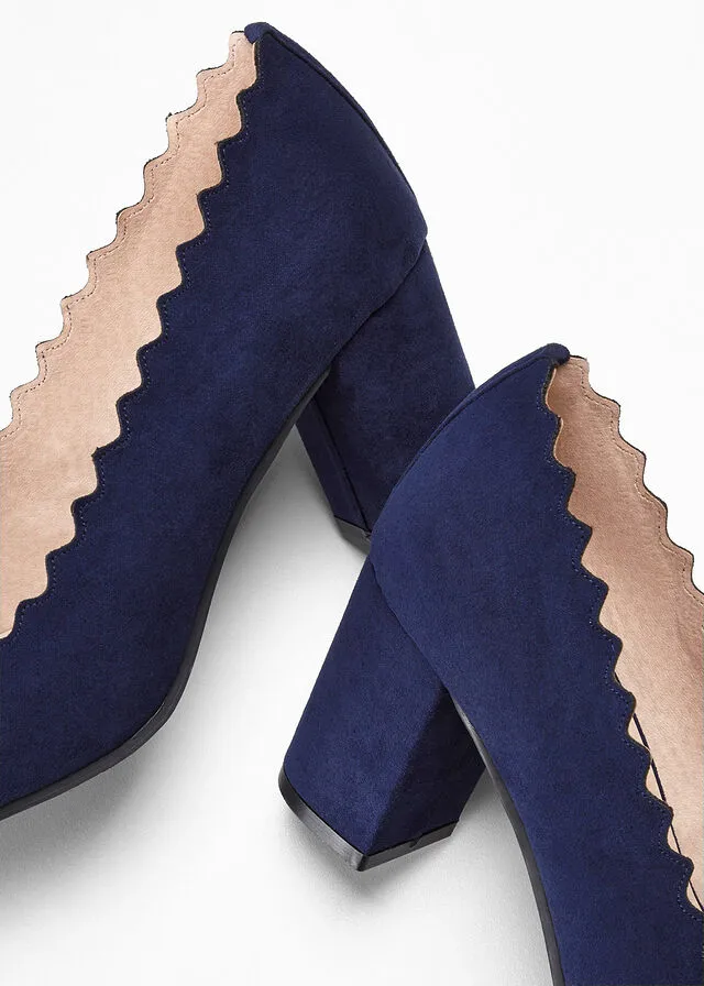 Zapatos de tacón Azul oscuro