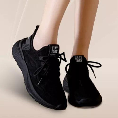 Zapatos De Tenis Antideslizantes Elásticos Para Mujer
