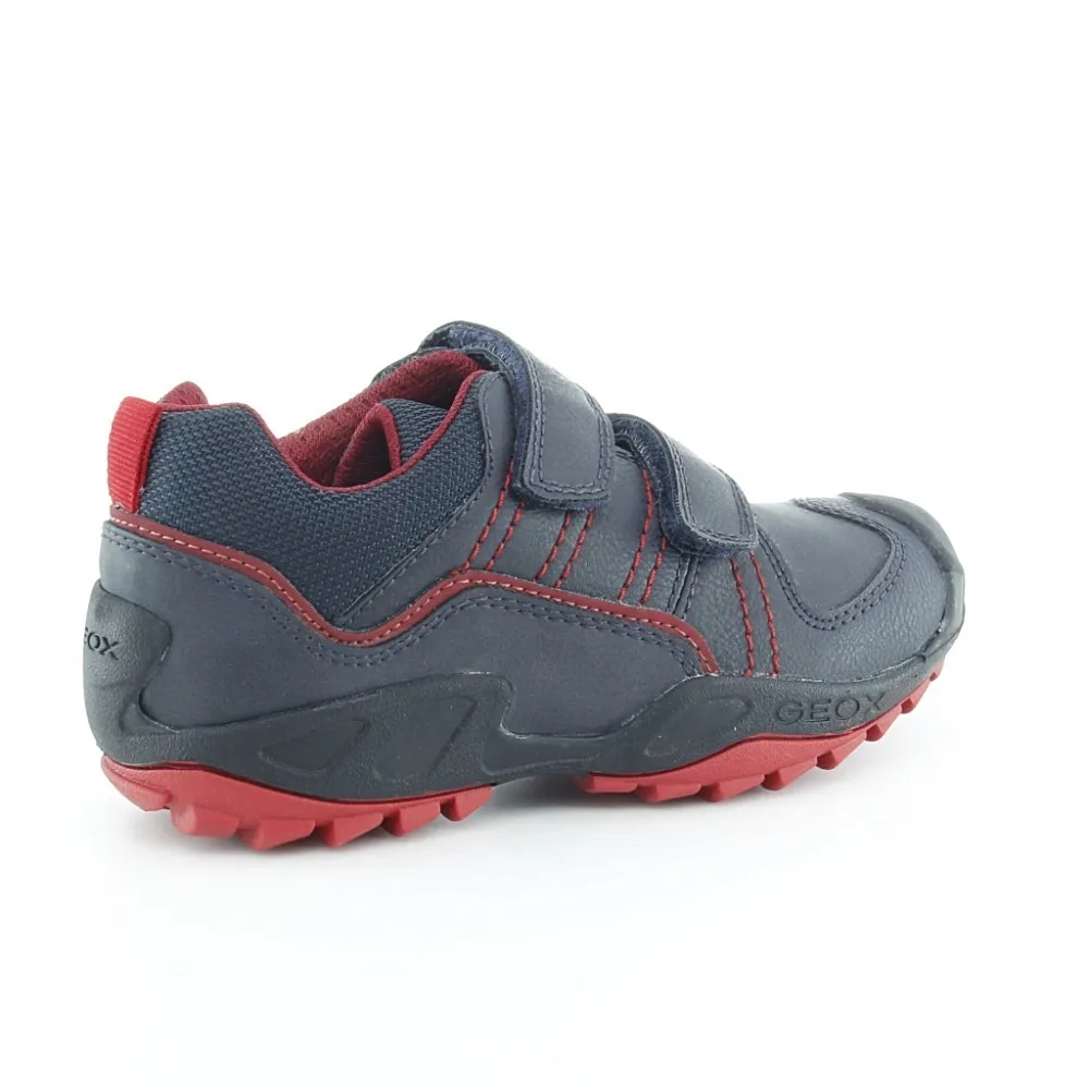 ZAPATOS GEOX SAVAGE AZULROJO