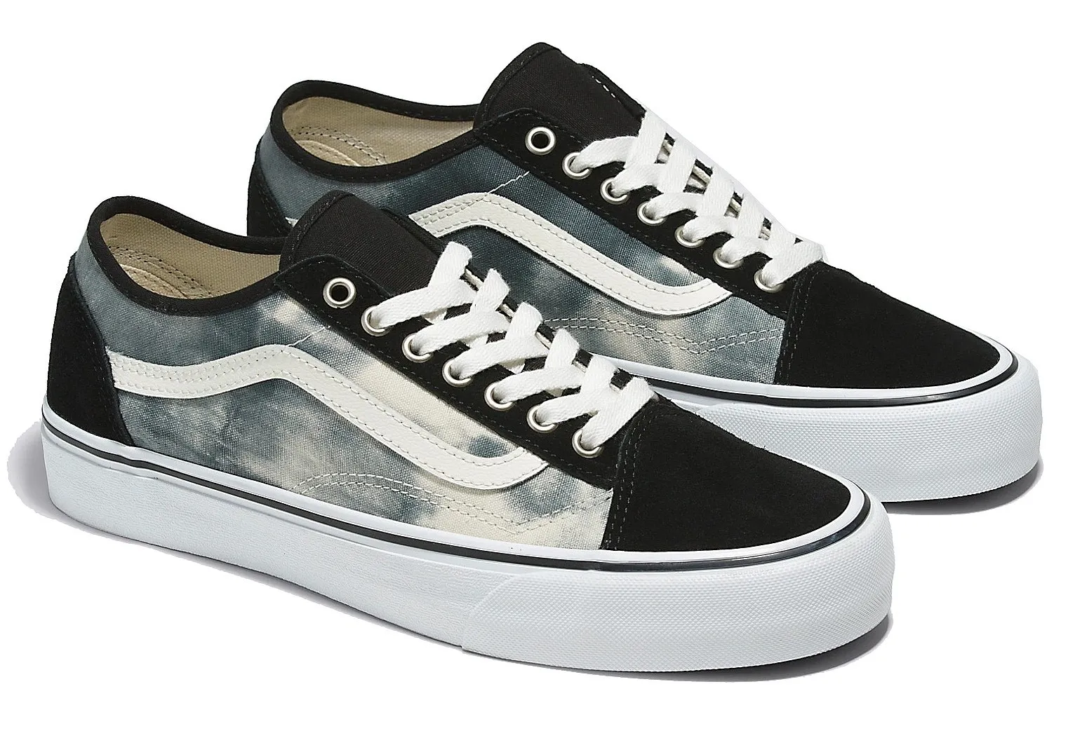 ZAPATOS VANS OLD SKOOL TAPERED VR3  BLEACH WASH BLACK