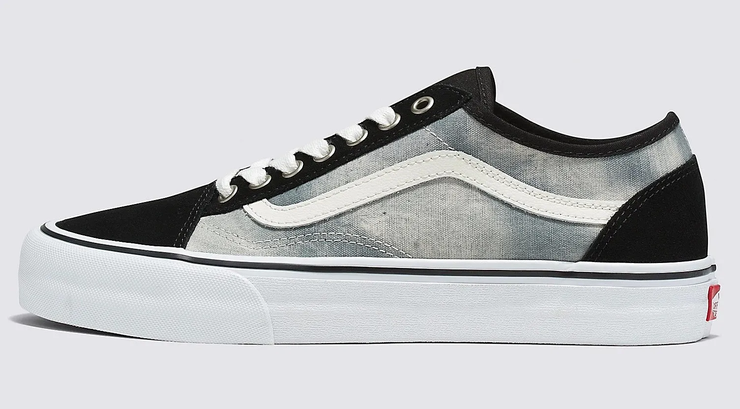 ZAPATOS VANS OLD SKOOL TAPERED VR3  BLEACH WASH BLACK