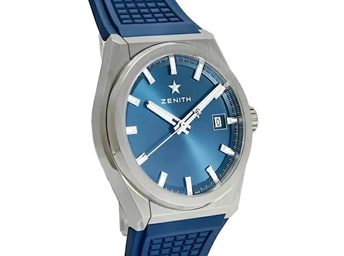 Zénith Reloj Zenith Defy Classic con esfera azul de barra 